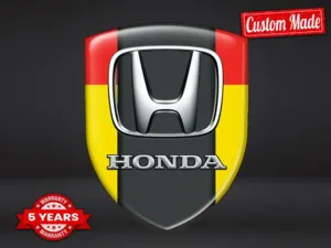 Honda Badges Auto Pro Max Résistants Stylé Design
